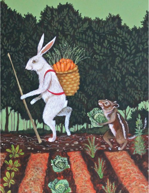 Harvest Friends Card - Wyld Hare Studio