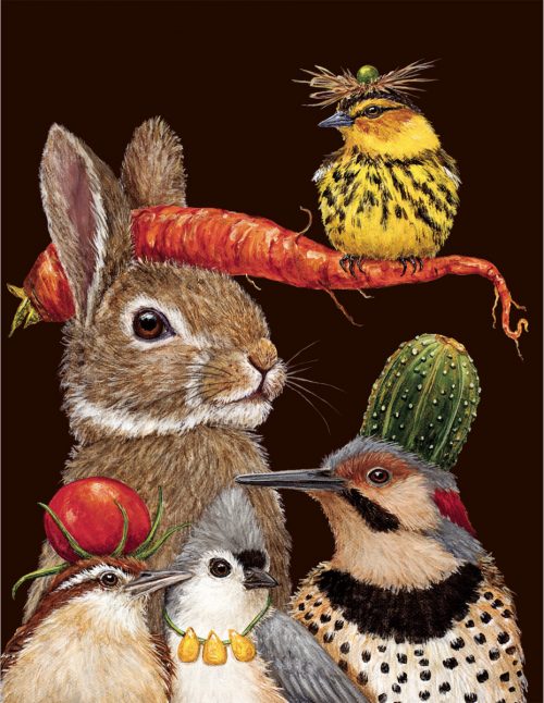 Harvest Party Card - Wyld Hare Studio