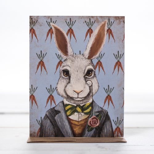 Mr. Bunny O'Hare Card - Wyld Hare Studio